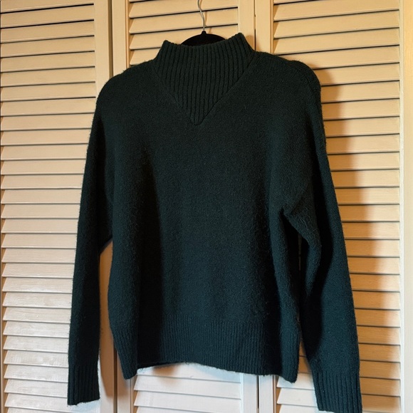 Dark Green Madewell Sweater - Picture 2 of 3